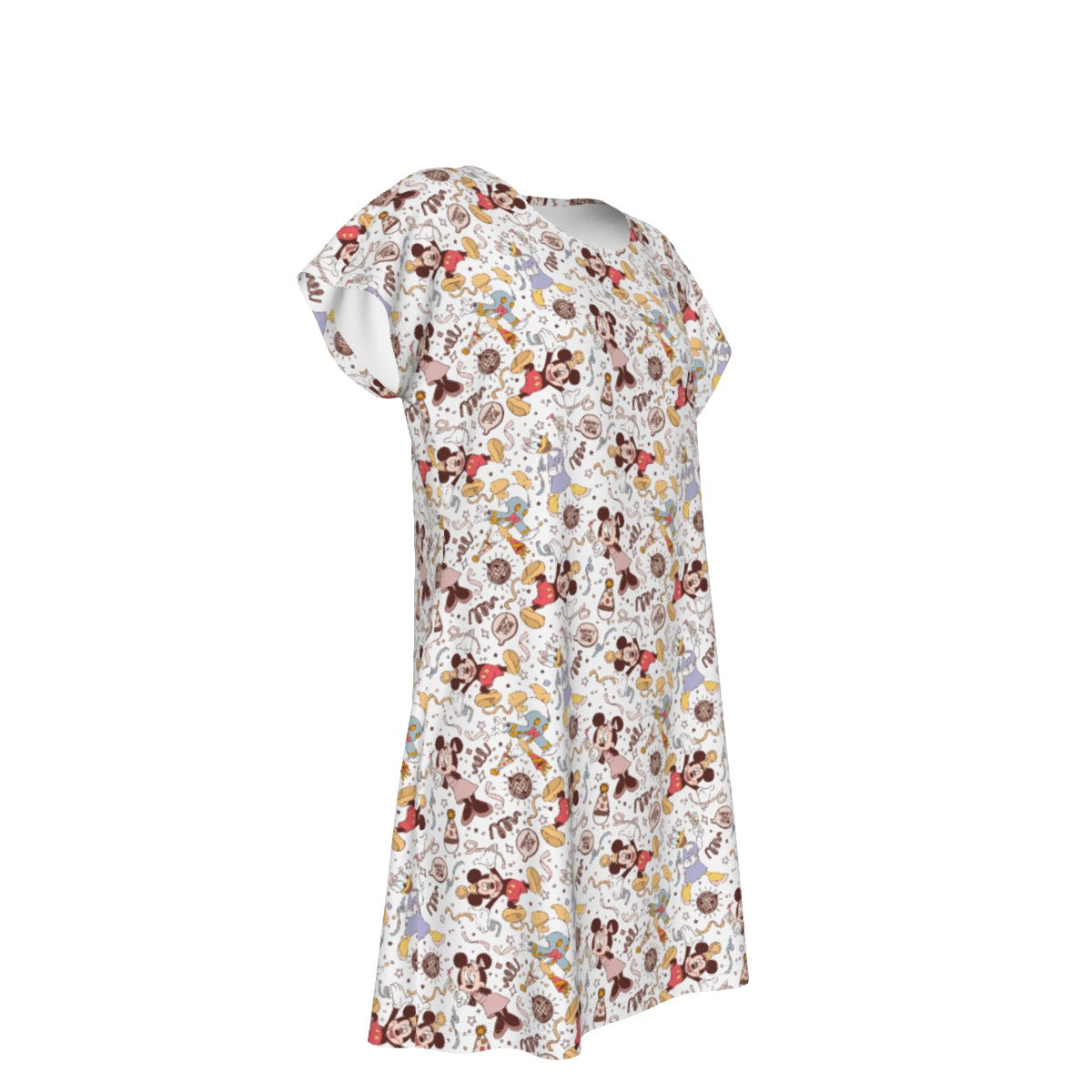 New Year Celebration Crew - Women's T-Shirt Dress