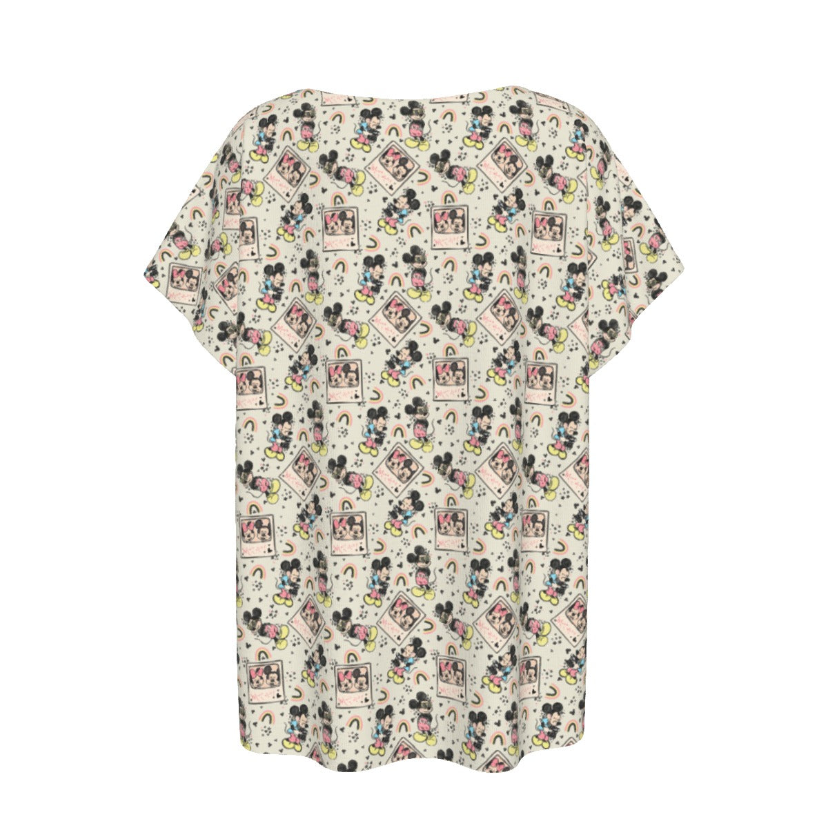 Retro Camera Mouse - Women’s Relaxed Fit Scoop Tee