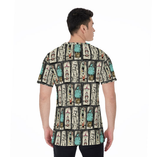 Stretching Haunted Nightmare - Men's Short Sleeve T-Shirt