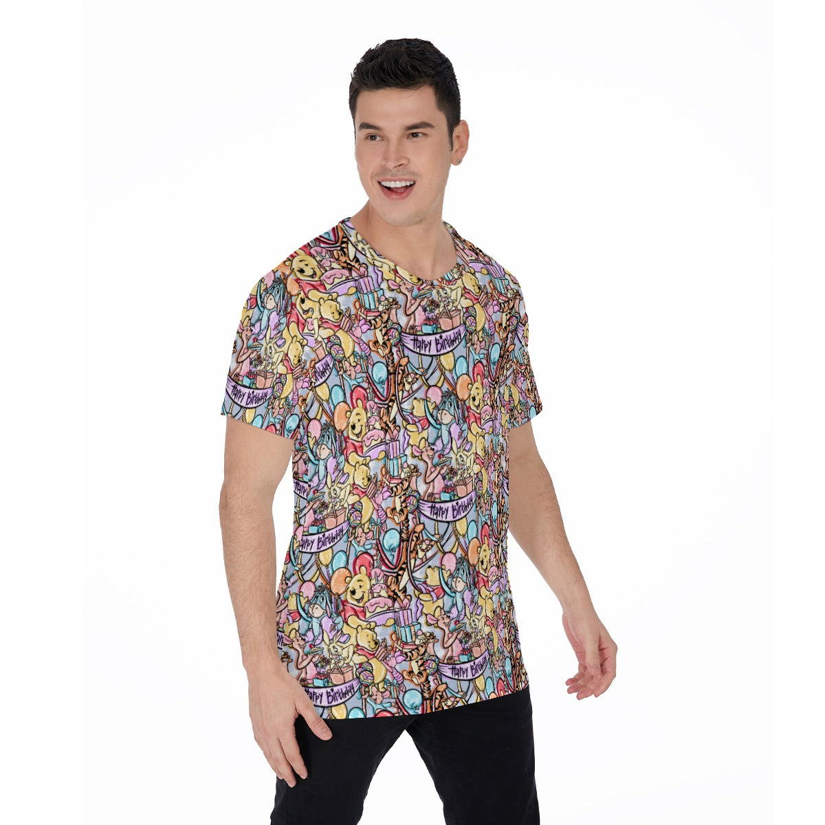 Birthday Bash in the Woods - Men's Short Sleeve T-Shirt