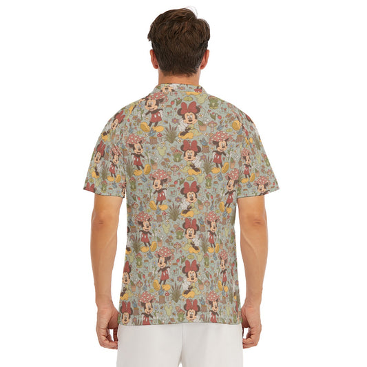 Woodland Frolics Cottagecore - Men's Polo Shirt