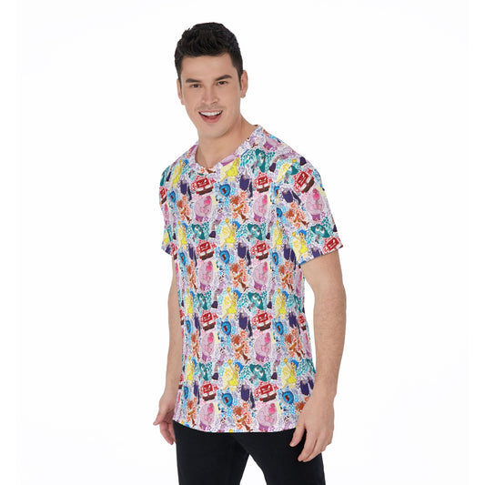 Floral Emotions - Men's Short Sleeve T-Shirt