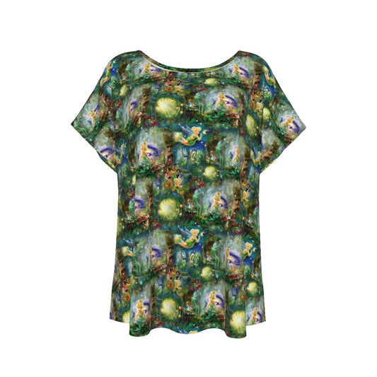 Pixie Fairy in Hollow - Women’s Relaxed Fit Scoop Tee