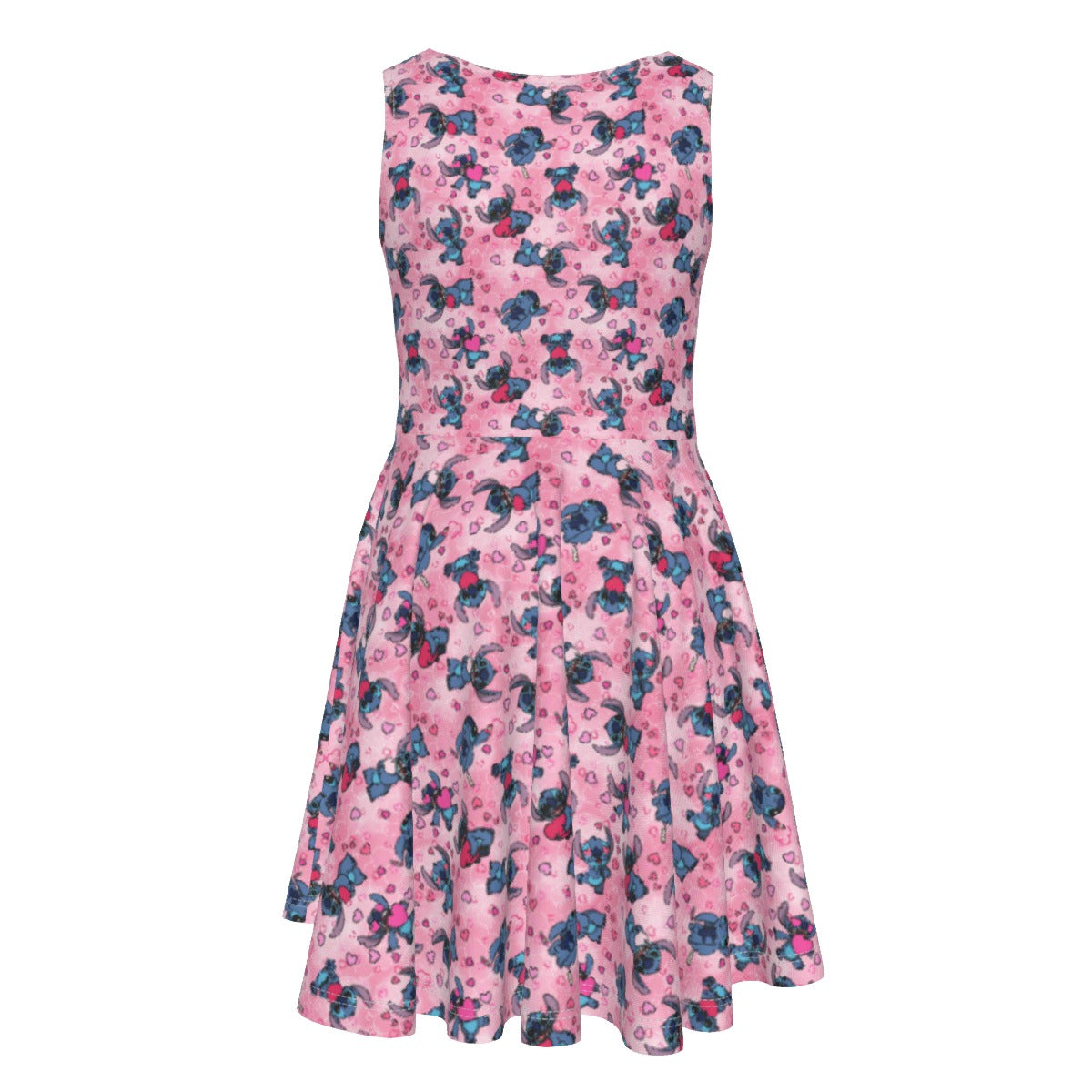 Valentine’s Mischief - Kid's Sleeveless Skater Dress