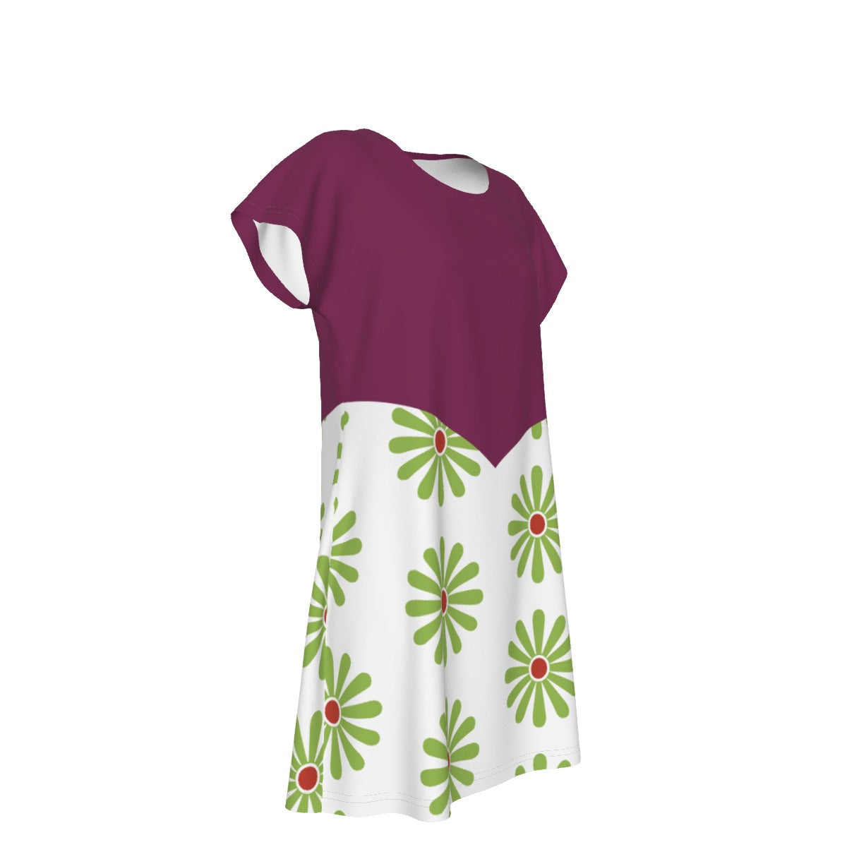 Tightrope Walker Elegance - Women's T-Shirt Dress