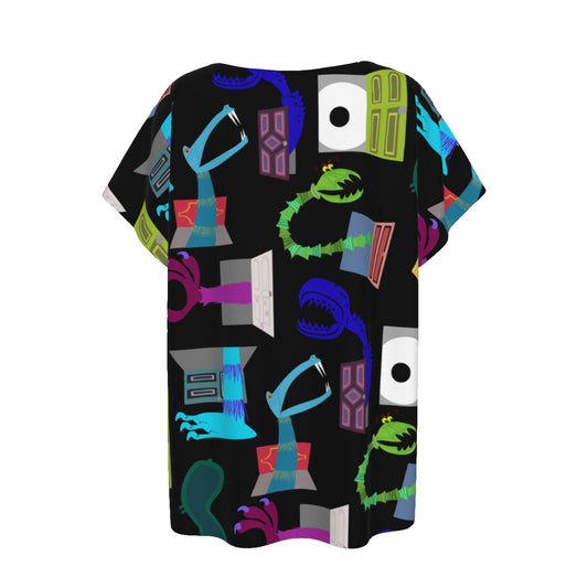 Monsters in Closets - Women’s Relaxed Fit Scoop Tee