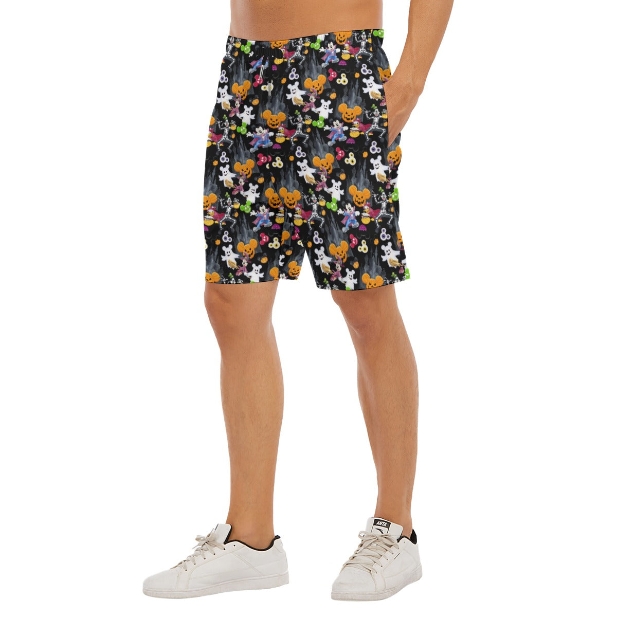 Mouse Gang Trick or Treat - Men’s Pocket Beach Shorts