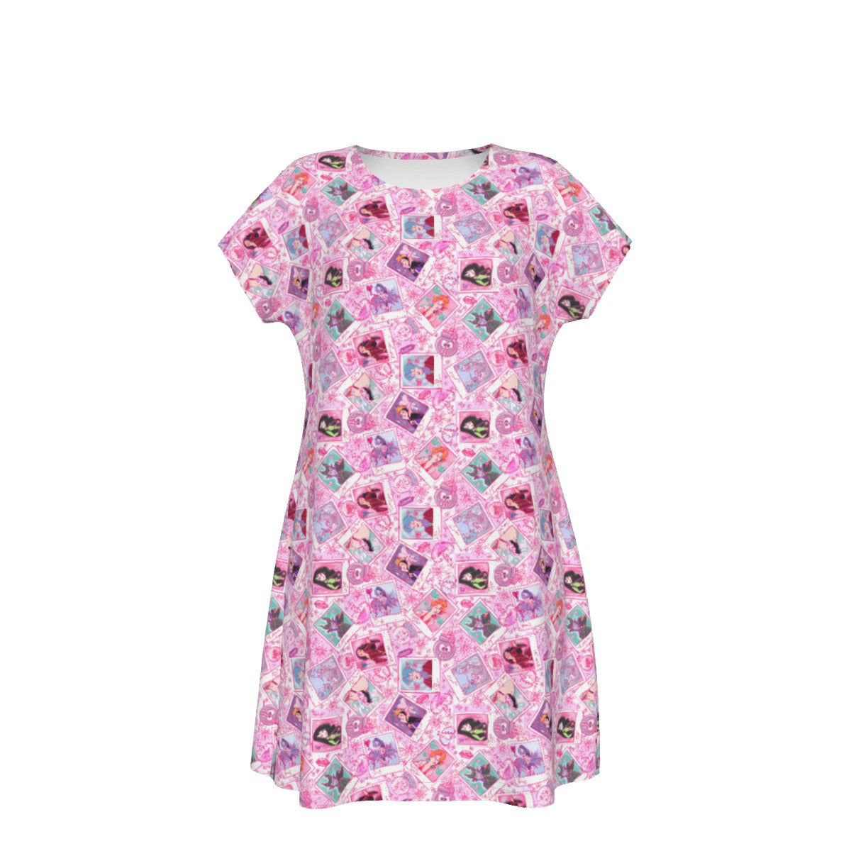 Poisoned Heart Villaintine - Women's T-Shirt Dress
