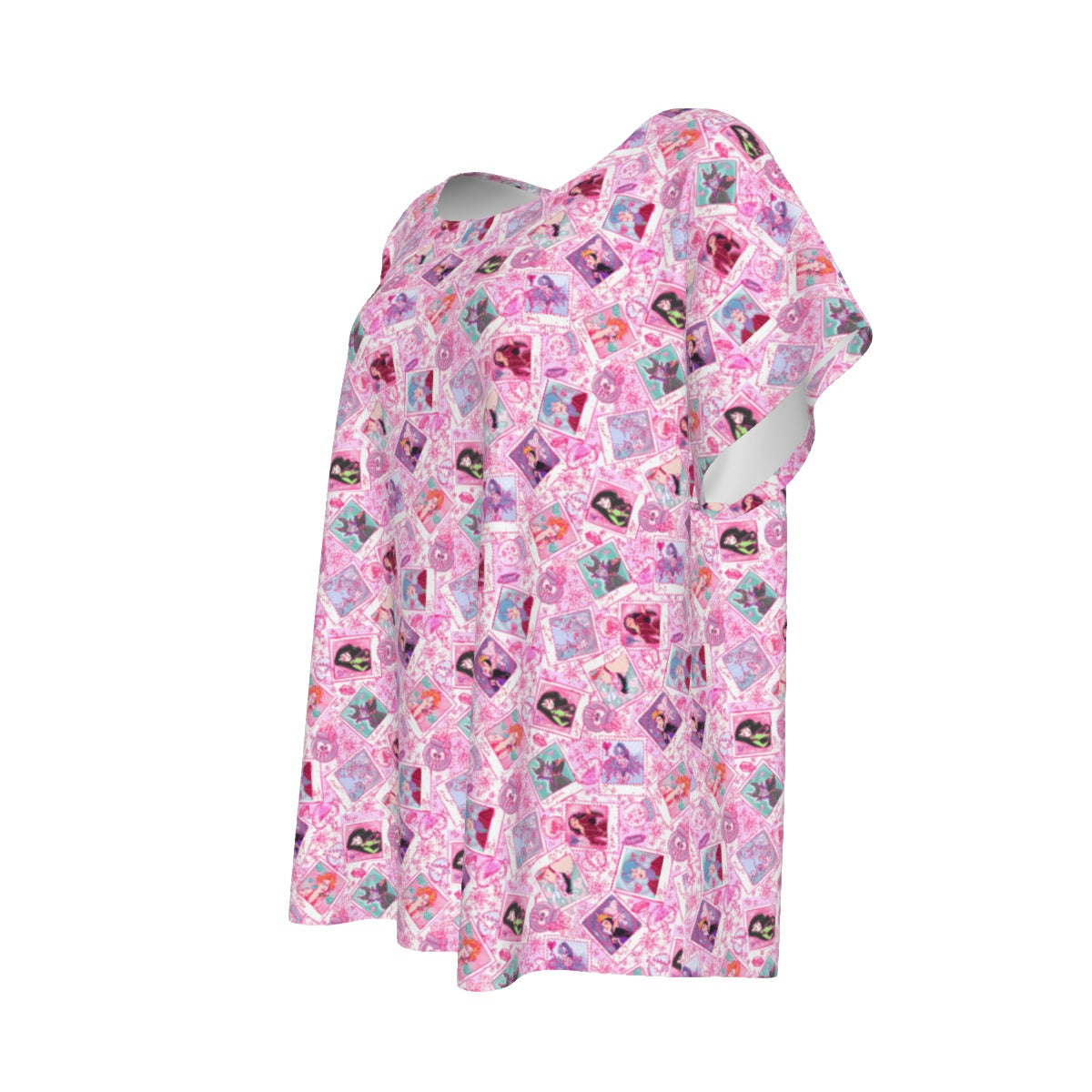 Poisoned Heart Villaintine - Women’s Relaxed Fit Scoop Tee