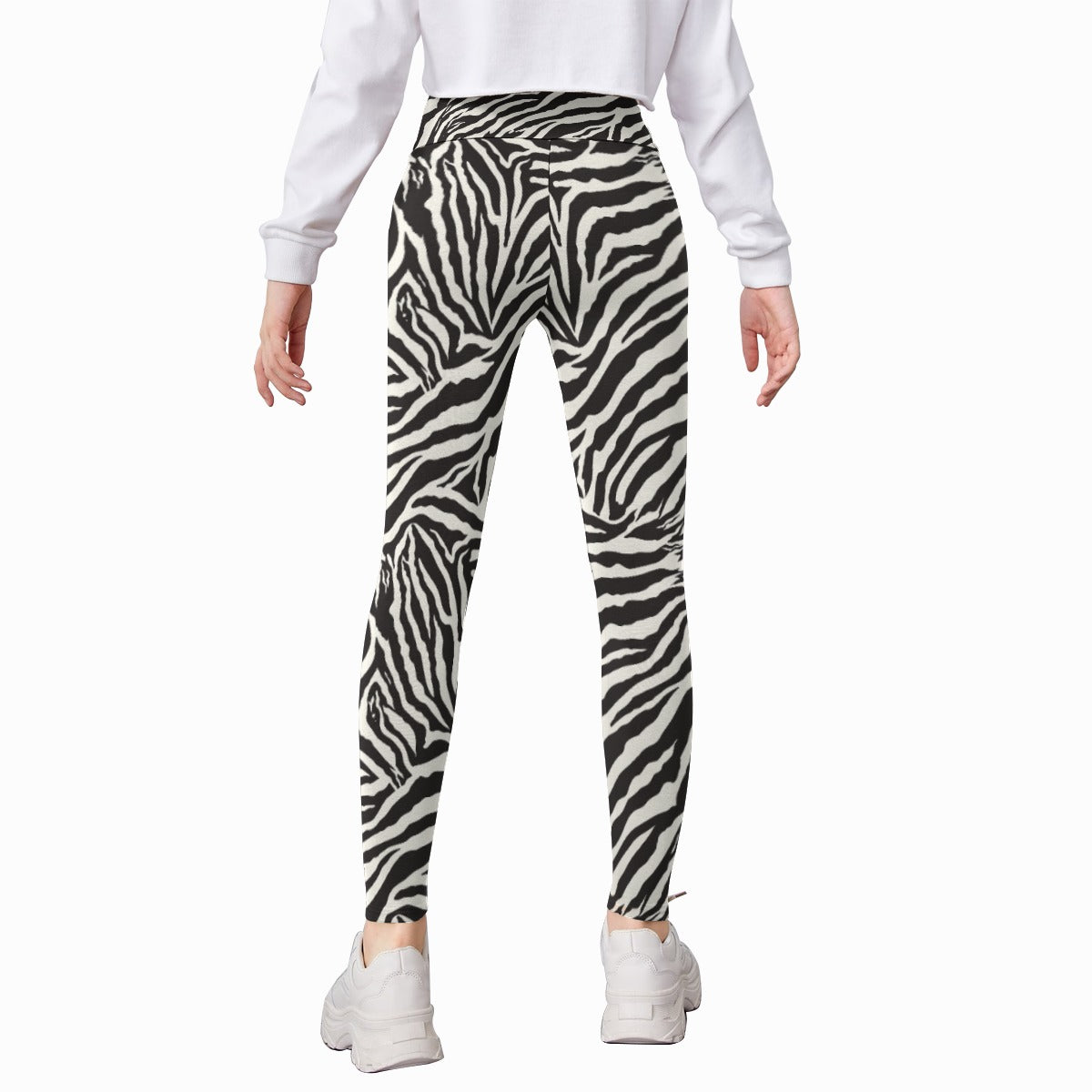Animal Print - Zebra - Kid's Leggings