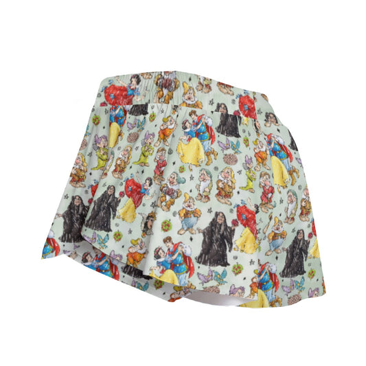 Fairest Crew Sketch - Women's Flowy Pocket Shorts