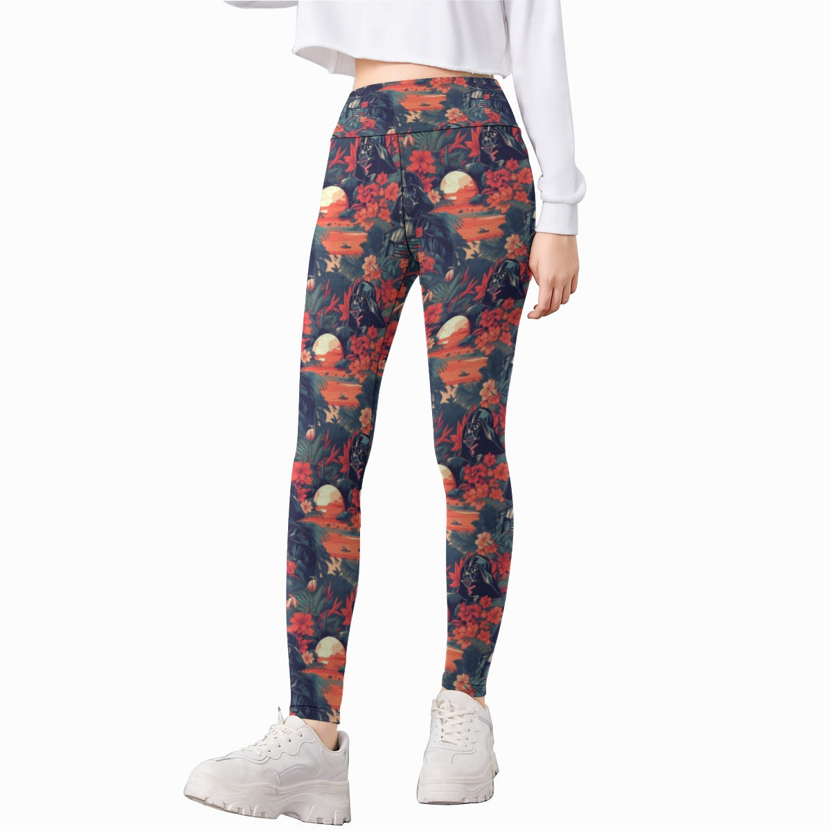 Tropical Dark Side Escape - Kid's Leggings
