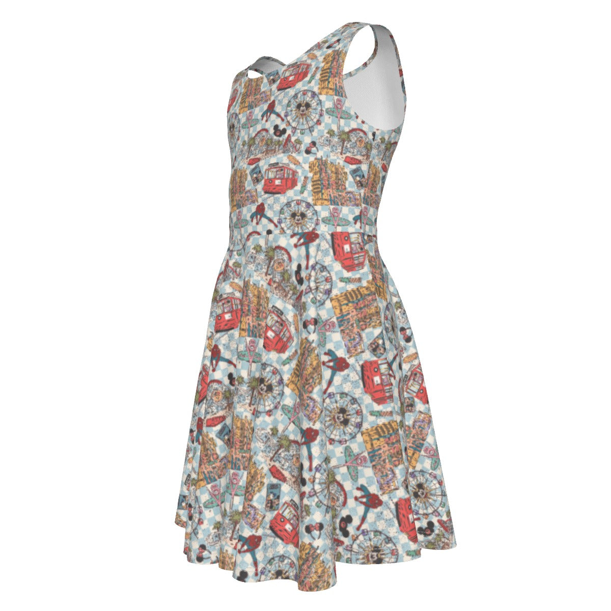Revamped DCA - Kid's Sleeveless Skater Dress