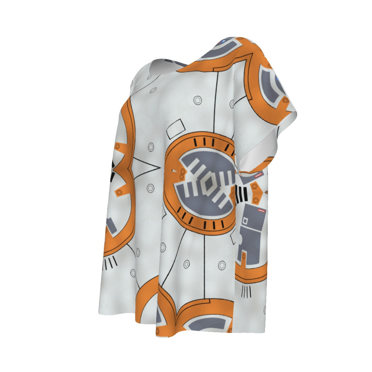 Little Round Droid - Women’s Relaxed Fit Scoop Tee