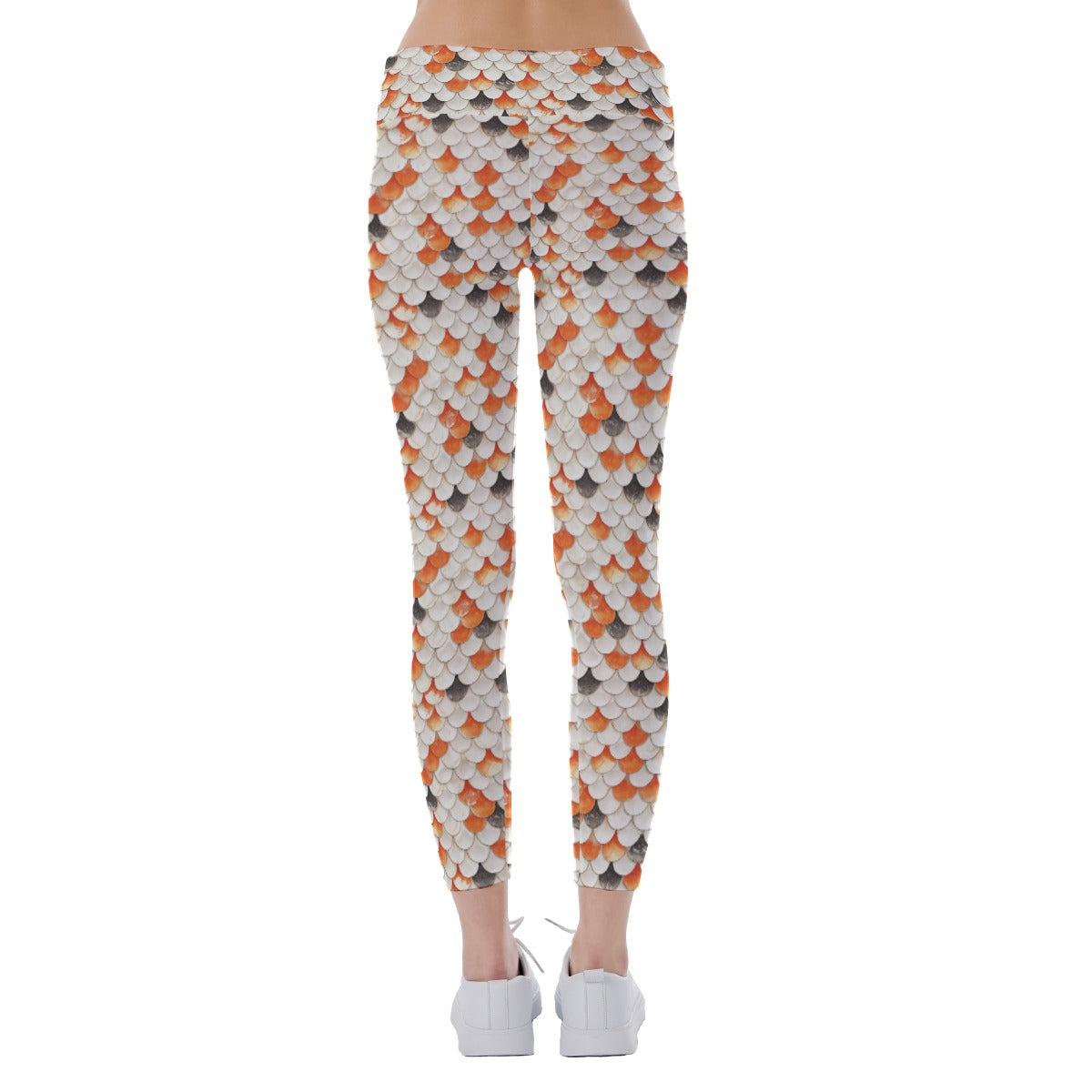 Animal Print - Koi Fish - Women's Yoga Leggings