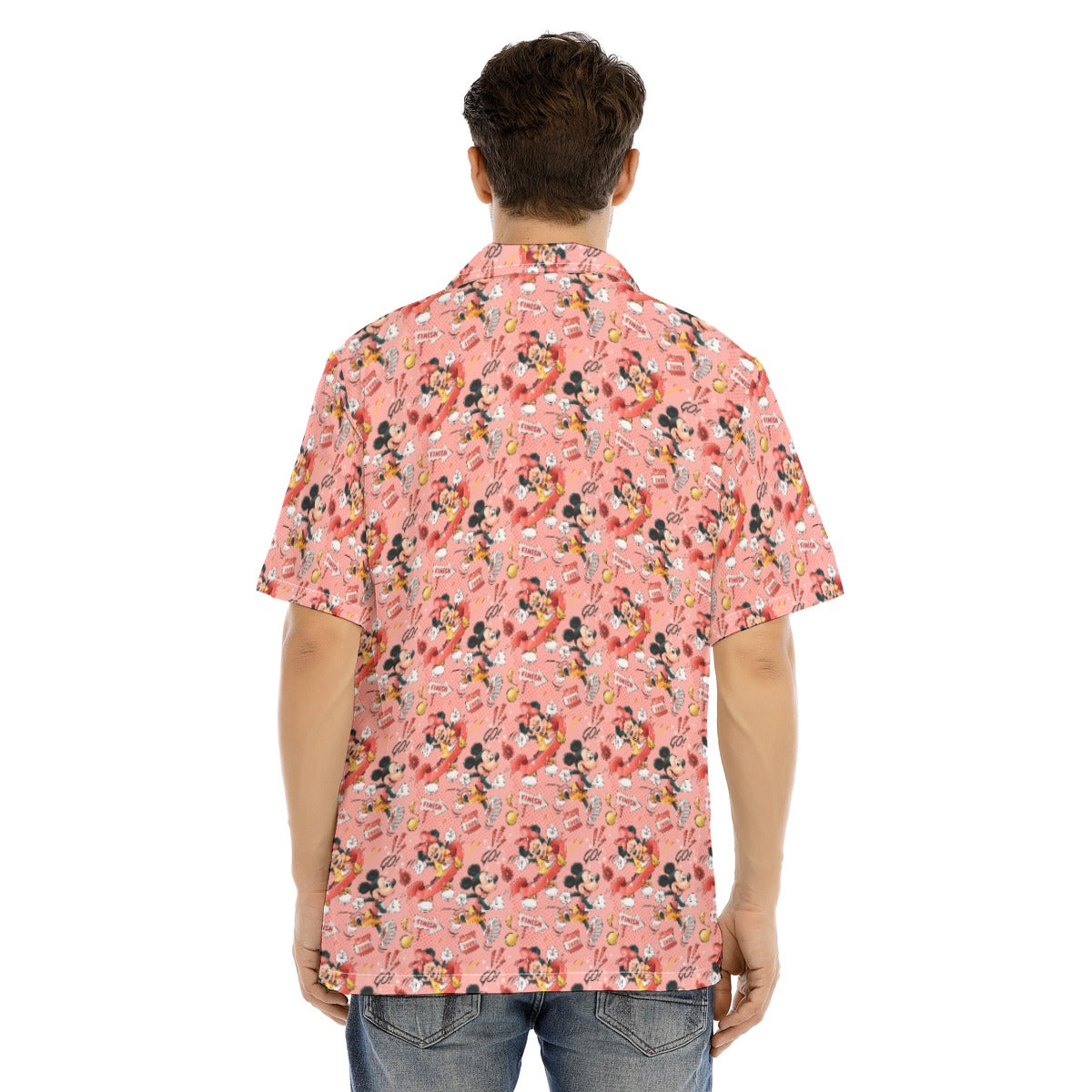 Power Couple Race Ready - Men's Hawaiian Button Up Shirt