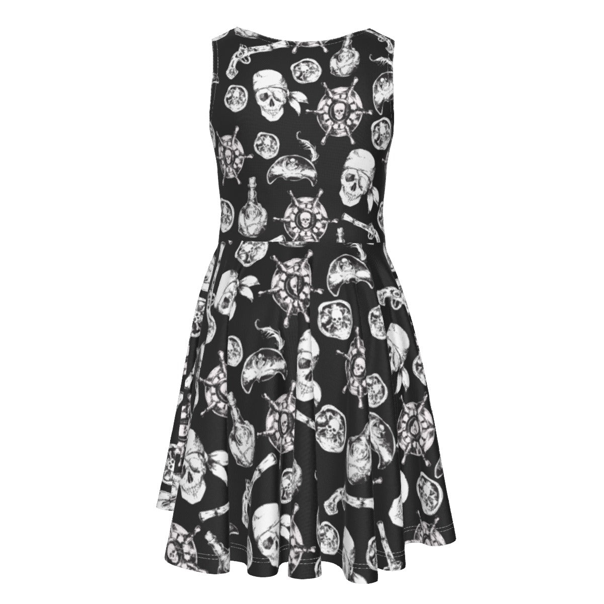 A Pirate Life - Kid's Sleeveless Skater Dress