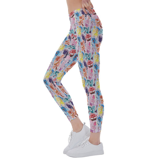 Floral Emotions - Women's Yoga Leggings