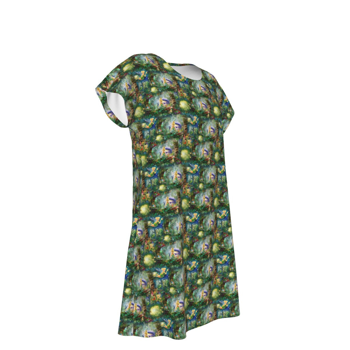 Pixie Fairy in Hollow - Women's T-Shirt Dress