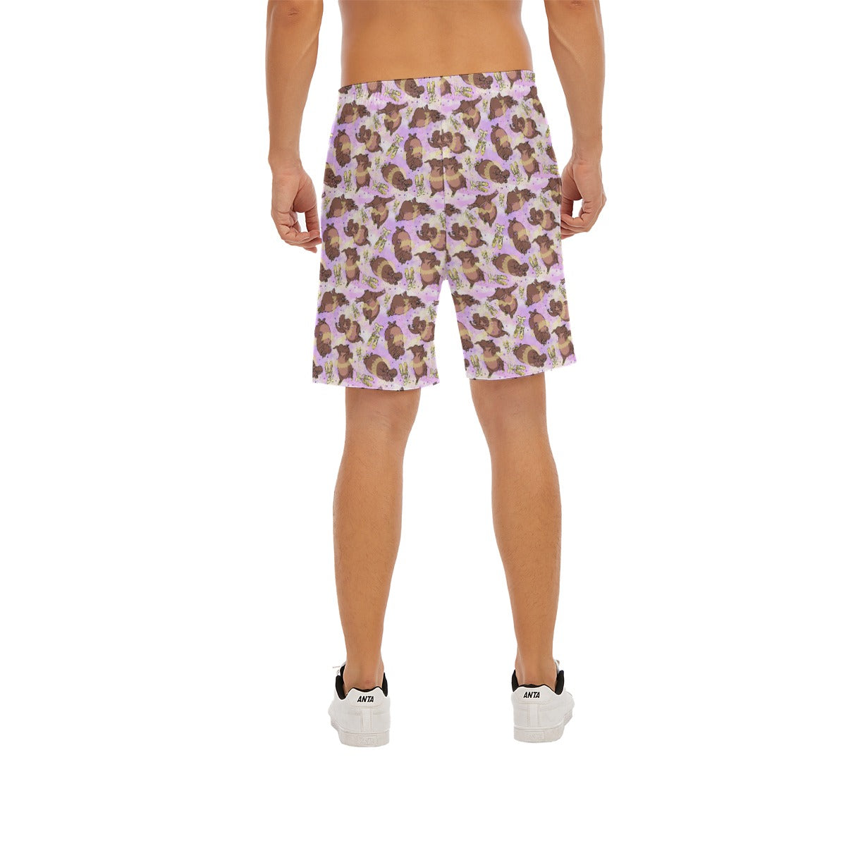 Ballerina Hippos - Men’s Pocket Beach Shorts