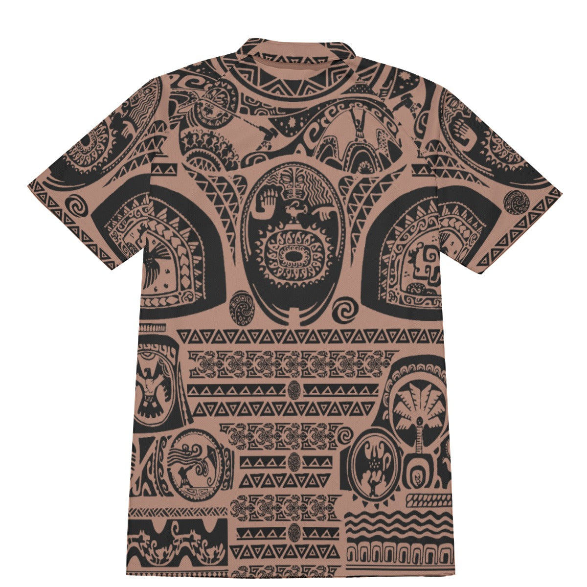 Polynesian Tattoo Motifs - Men's Polo Shirt