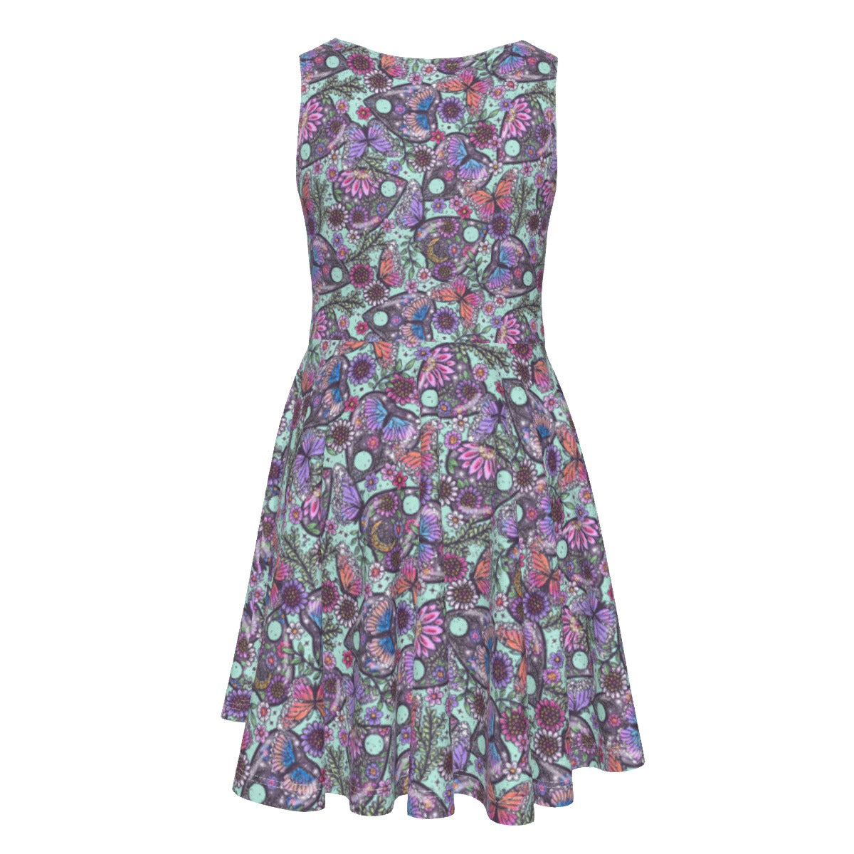 Butterfly Planchettes - Kid's Sleeveless Skater Dress