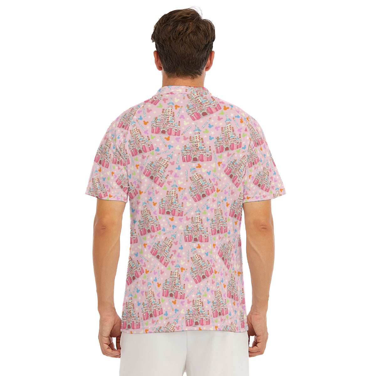 25th Birthday Cake Castle - Men's Polo Shirt