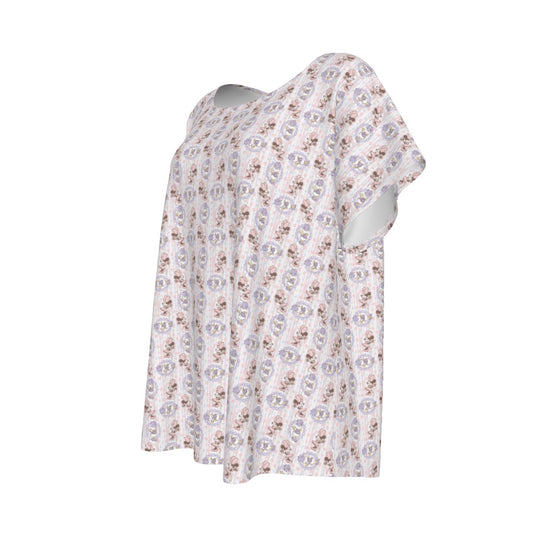 Sweet Springtime Style Duoaisy - Women’s Relaxed Fit Scoop Tee