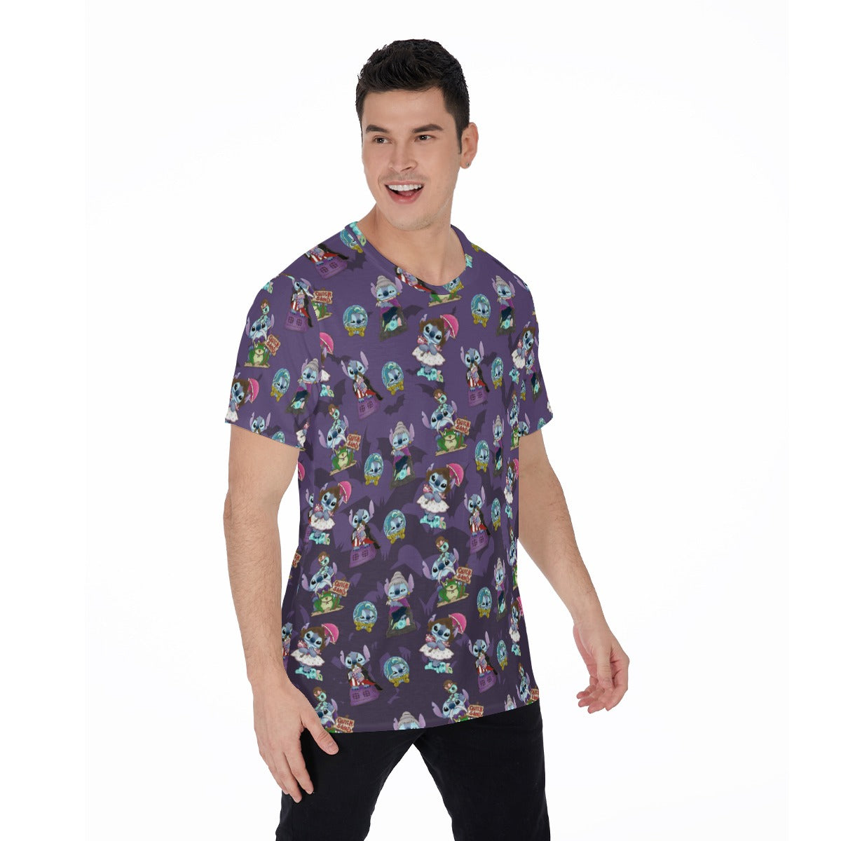 Haunted Alien Portraits - Men's Short Sleeve T-Shirt