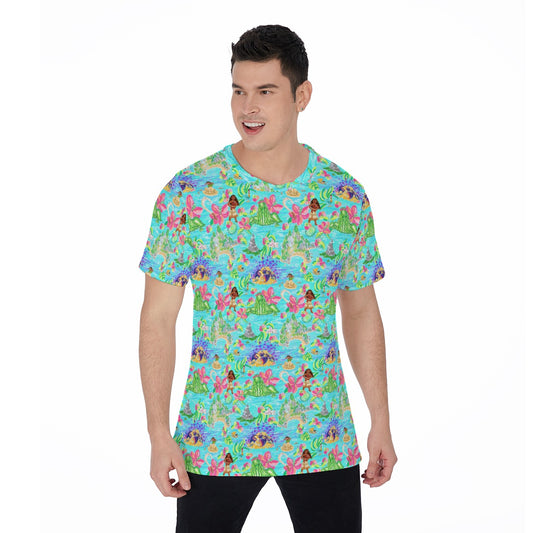 Tropical Island Paradise - Men's Short Sleeve T-Shirt