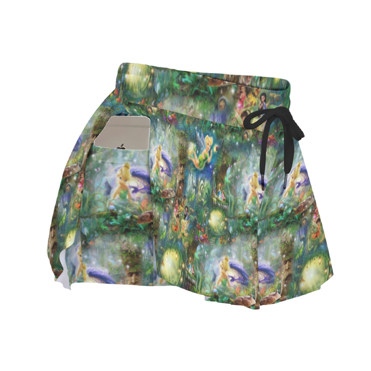 Pixie Fairy in Hollow - Women's Flowy Pocket Shorts