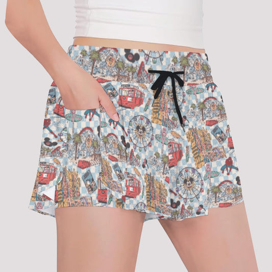 Revamped DCA - Girls’ Flowy Pocket Shorts