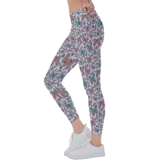 Butterfly Magic - Women's Yoga Leggings
