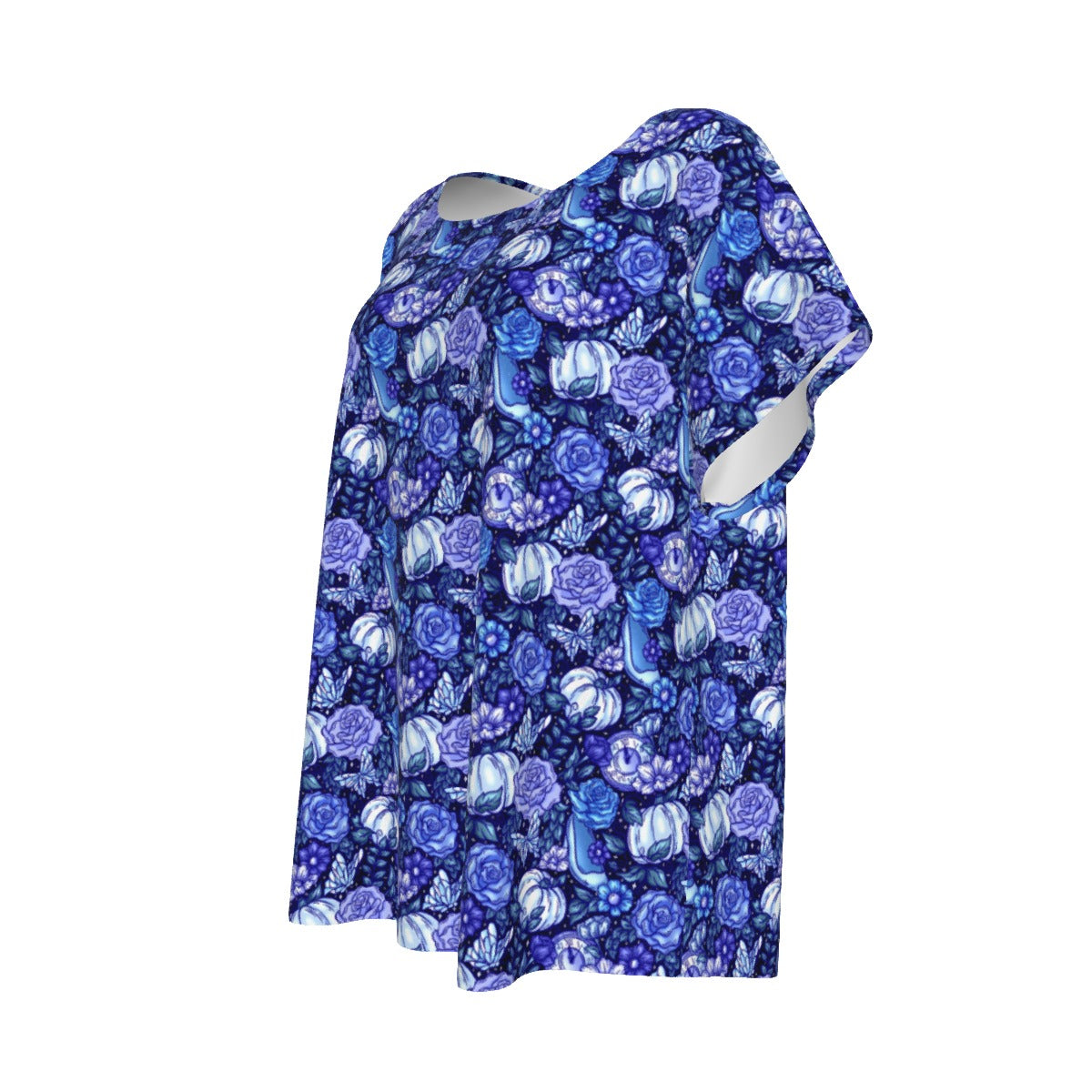 Fairytale Florals – Royal Ball - Women’s Relaxed Fit Scoop Tee