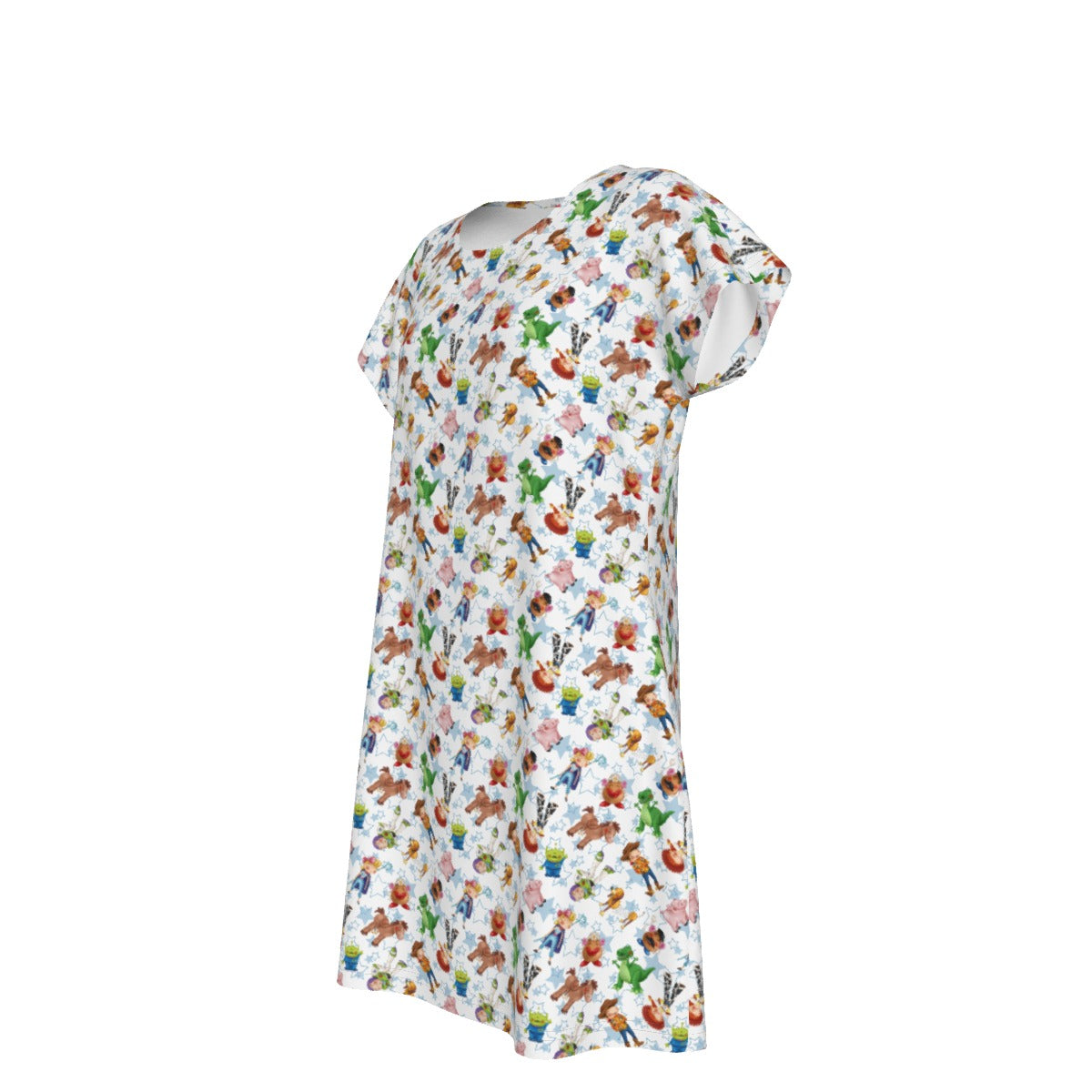Playful Toy Friends - Women's T-Shirt Dress