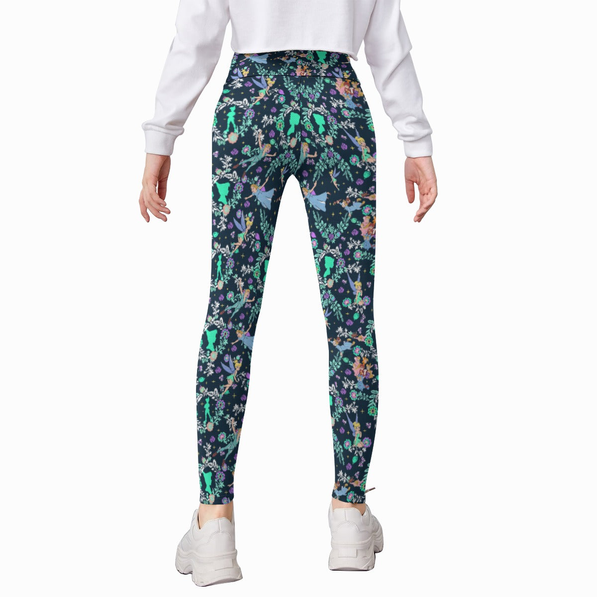 Garden Whimsy - Neverland Flight - Kid's Leggings