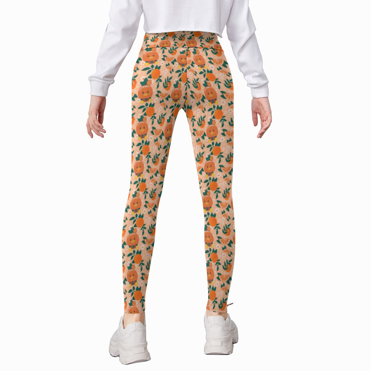 Juicy Citrus Friend - Kid's Leggings