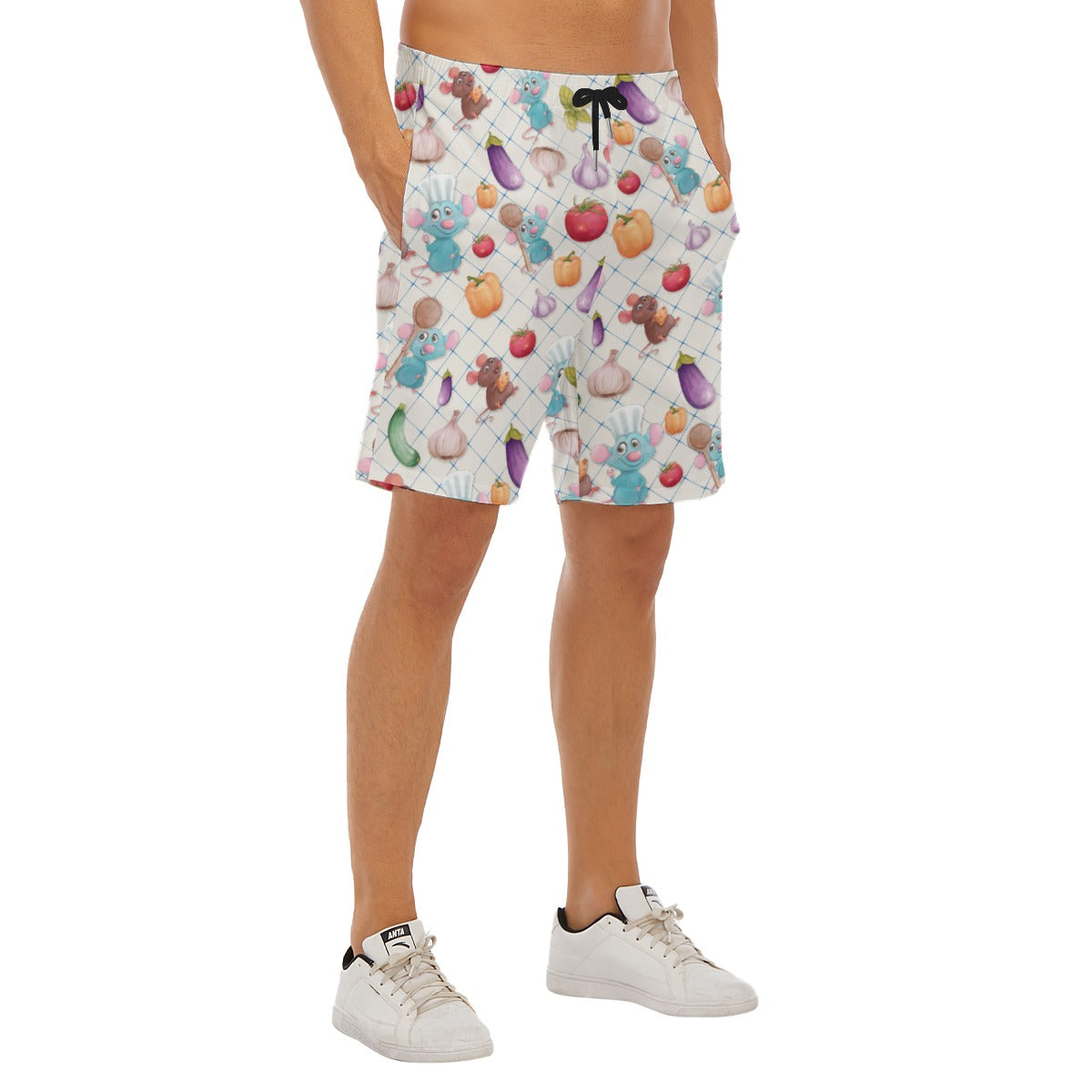 Ratatouille Veggies - Men’s Pocket Beach Shorts
