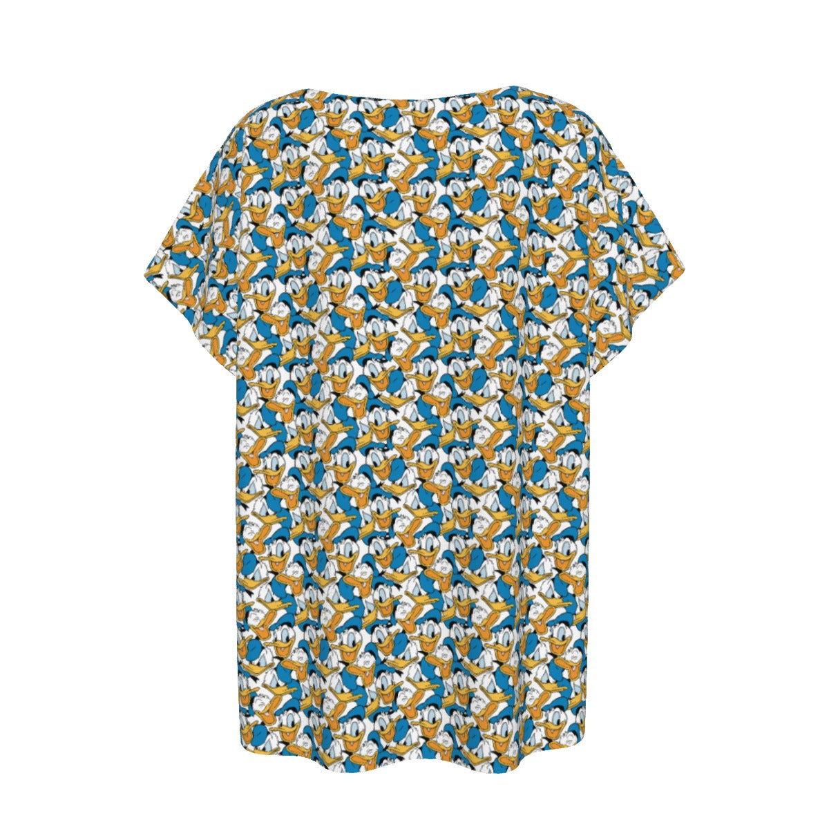 Many Faces of Feisty Duck - Women’s Relaxed Fit Scoop Tee