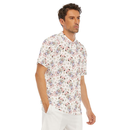 Daisy Crown Delight - Men's Polo Shirt