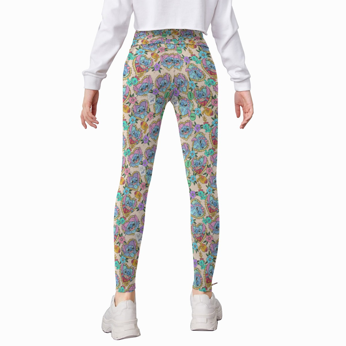 Tattoo Hearts Island Mischief - Kid's Leggings