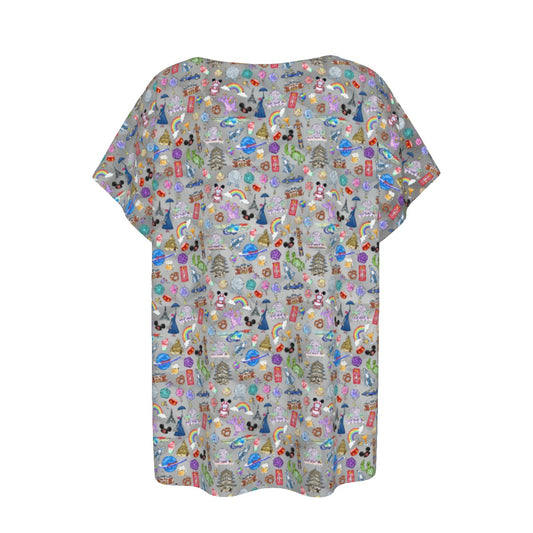 EC Around The World Experience - Women’s Relaxed Fit Scoop Tee