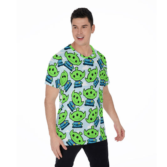 Little Green Space Aliens - Men's Short Sleeve T-Shirt