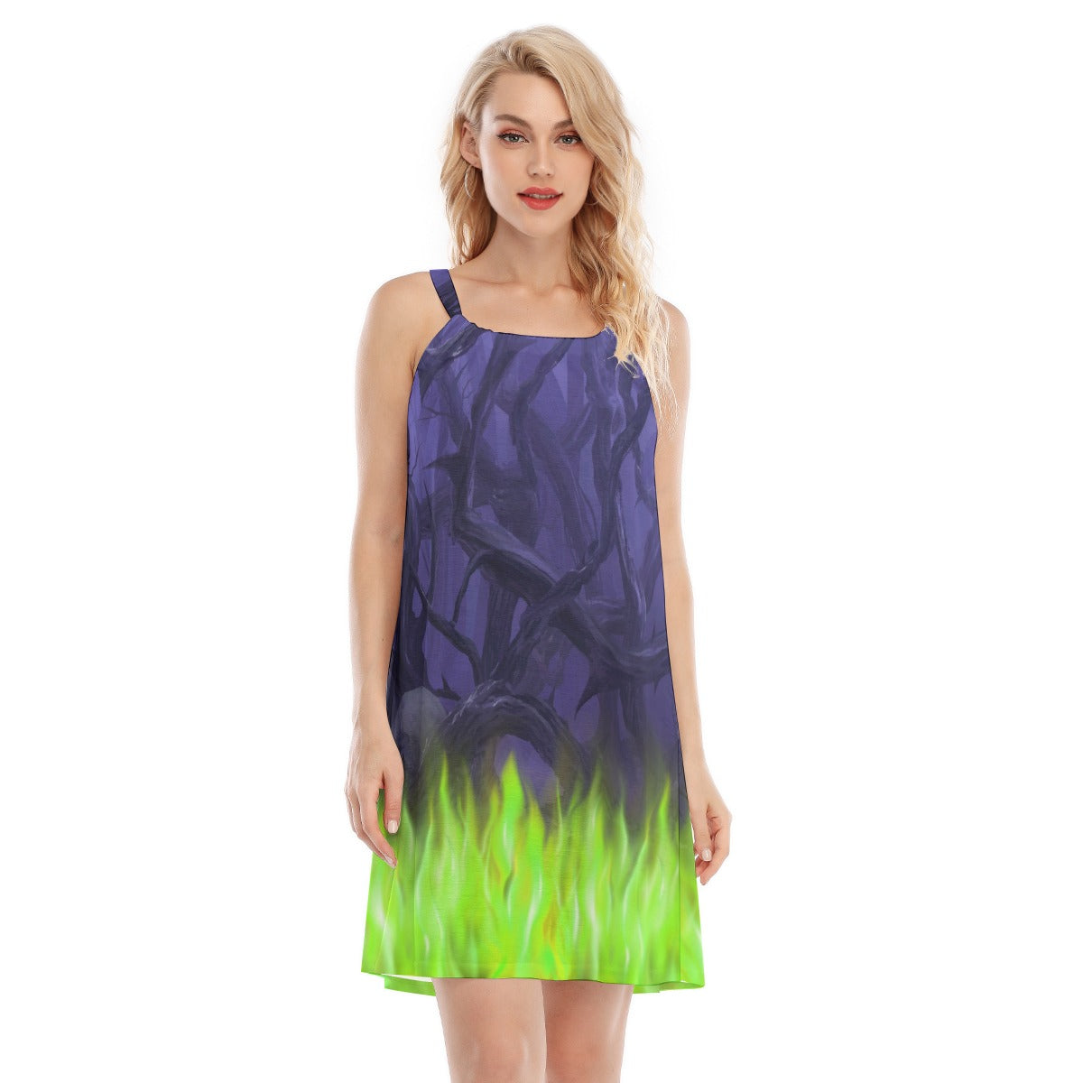 Enchanted Thorn Forest - Women’s Adjustable Sundress