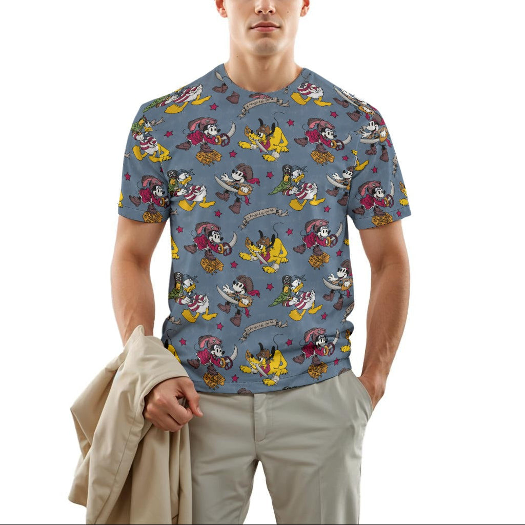 Cruise Pirate Night - Men's Short Sleeve T-Shirt