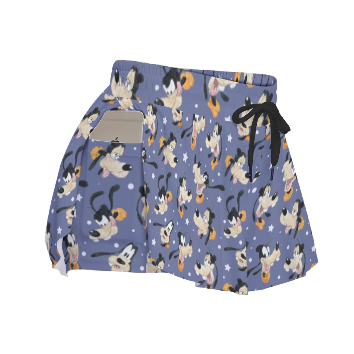 Funny Silly Dog - Women's Flowy Pocket Shorts