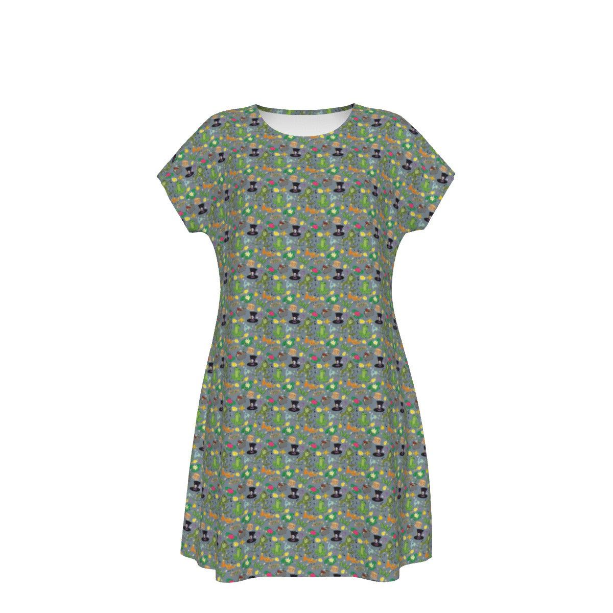 Bayou Princess Icons - Women's T-Shirt Dress