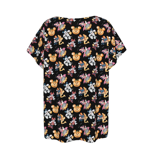 Mouse Friends Halloween Costumesumes - Women’s Relaxed Fit Scoop Tee