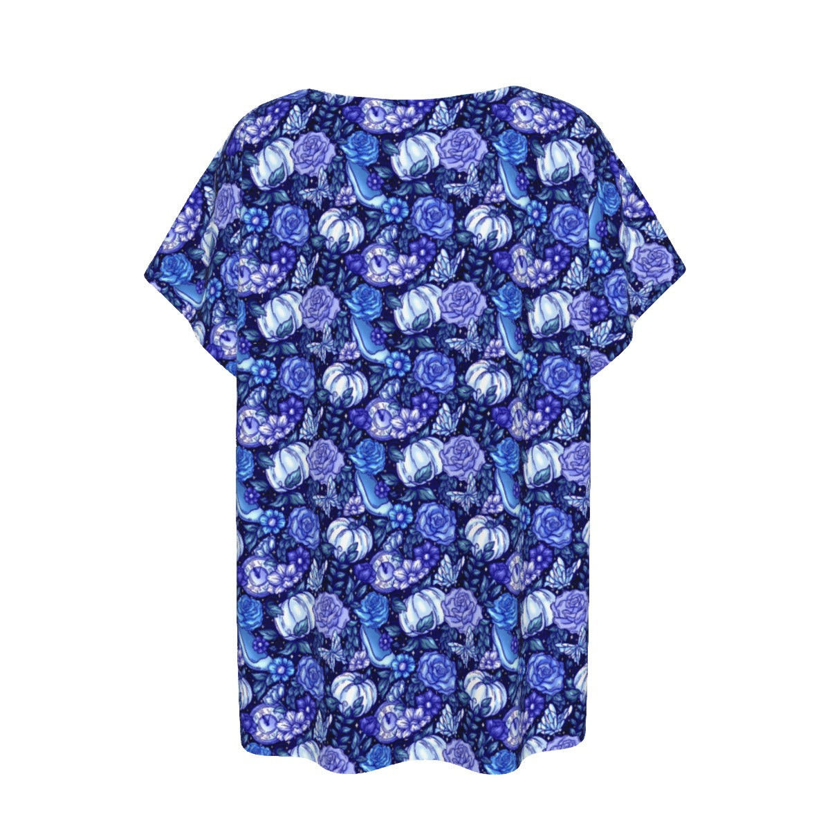 Fairytale Florals – Royal Ball - Women’s Relaxed Fit Scoop Tee