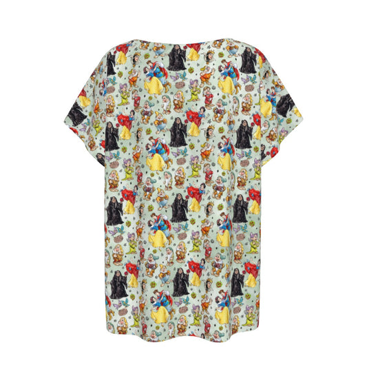 Fairest Crew Sketch - Women’s Relaxed Fit Scoop Tee